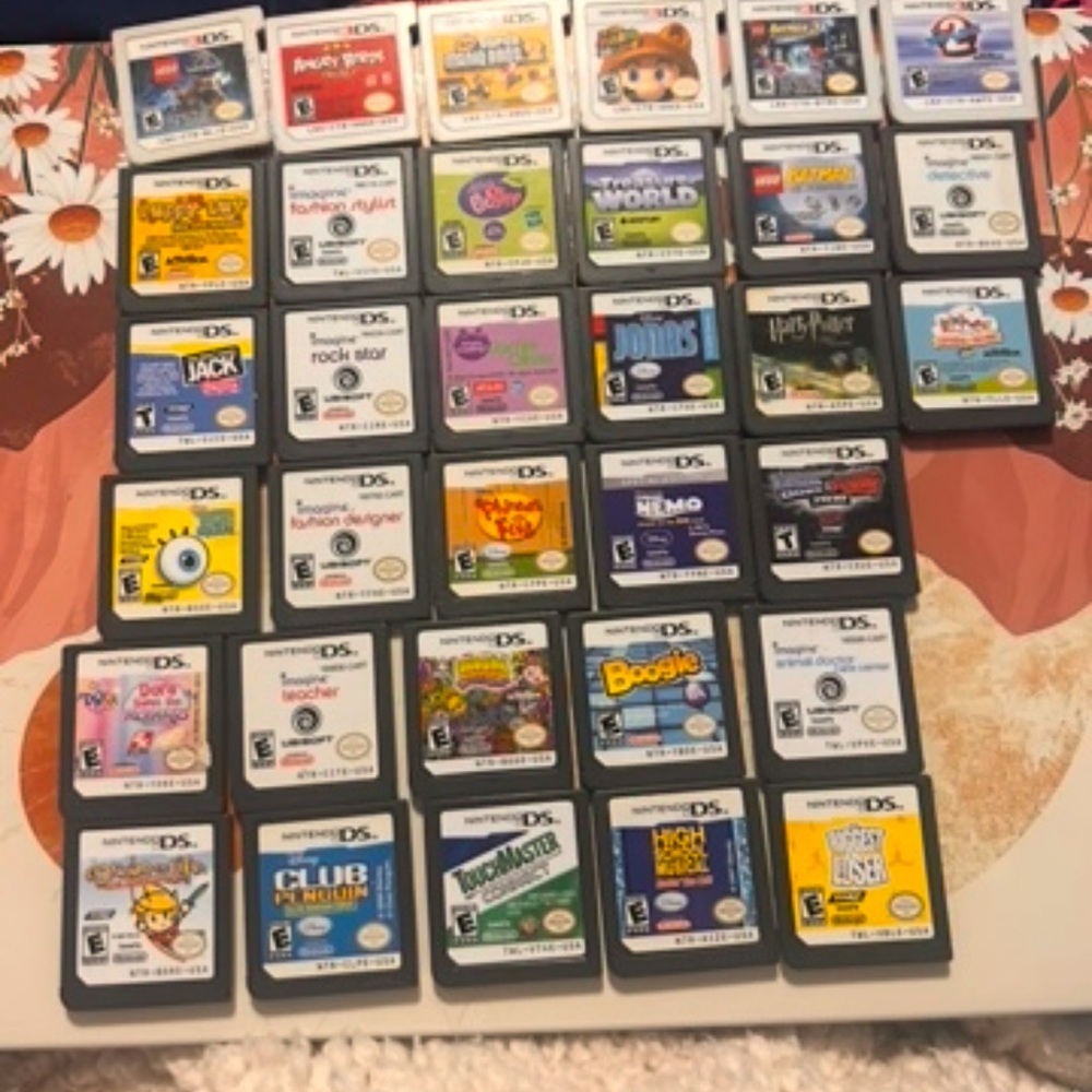 ds games!!